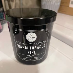 DW Home Scented Warm Tobacco Pipe 1-wick Candle 9.7 oz 33 Hour BURN